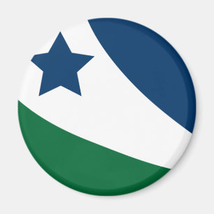 Flagge des Frühlings, Tennessee Magnet