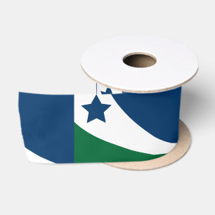 Flagge des Frühlings, Tennessee Satinband
