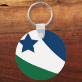 Flagge des Frühlings, Tennessee Schlüsselanhänger (Vorderseite)