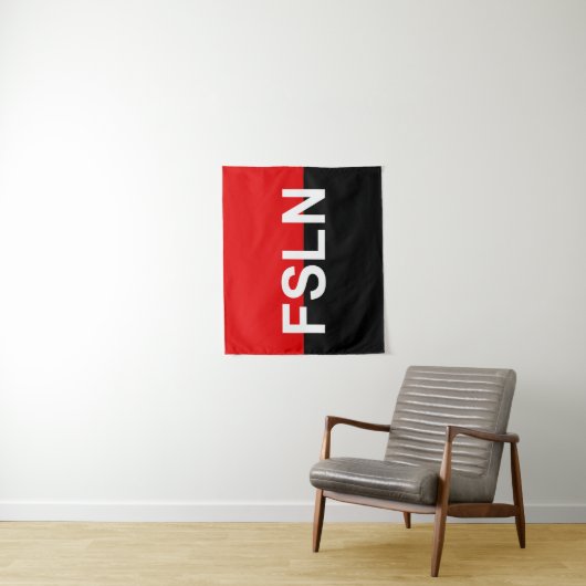 Flagge des FSLN Wandteppich (Beispiel)