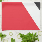 Flagge des Fürstentums Sealand Geschirrtuch (Gefaltet)