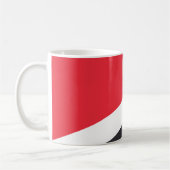 Flagge des Fürstentums Sealand Kaffeetasse (Links)