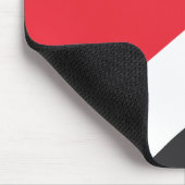 Flagge des Fürstentums Sealand Mousepad (Ecke)