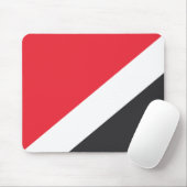 Flagge des Fürstentums Sealand Mousepad (Mit Mouse)