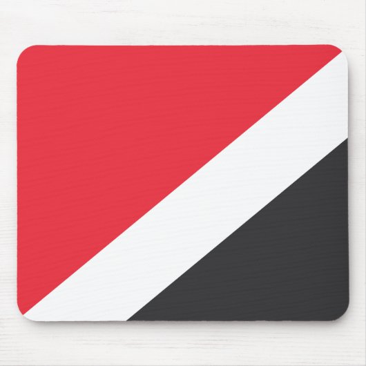 Flagge des Fürstentums Sealand Mousepad (Vorne)