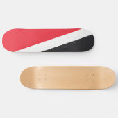 Flagge des Fürstentums Sealand Skateboard (Horizontal)