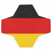 Flagge des Fußball-Balls in Deutschland Fußball (Flach)