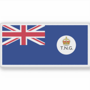 Flagge des Gebiets der neuen Guinea Aufkleber
