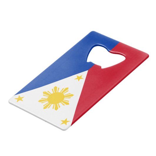 Flagge des geldbeutel flaschenöffner (Vorderseite Schrägansicht)