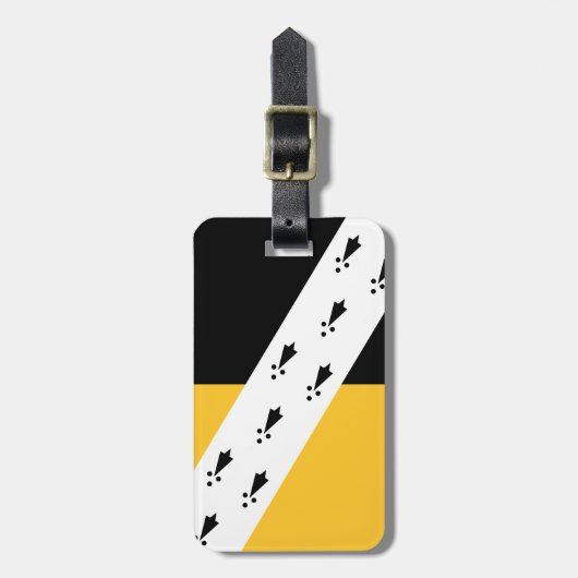 Flagge des Gepäckträgers Norfolk Gepäckanhänger (Vorderseite vertikal)