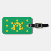 Flagge des Gepäckträgers Rutland Gepäckanhänger (Vorderseite horizontal)