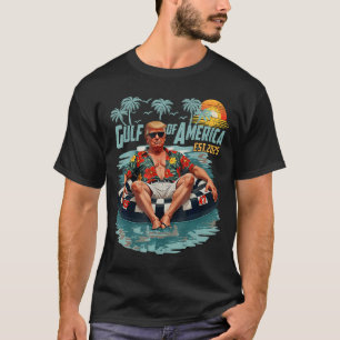 Flagge des Golfs von Amerika 2025 t Shirt