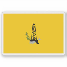 Flagge des Gouverneurs von Nordsinai (neu), Ägypte Aufkleber