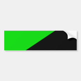 Flagge des grünen Anarchismus Autoaufkleber