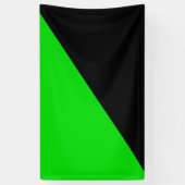 Flagge des grünen Anarchismus Banner (Vertikal)