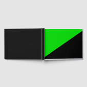 Flagge des grünen Anarchismus Gästebuch (Voll)