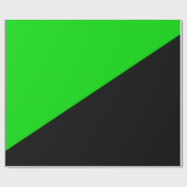 Flagge des grünen Anarchismus Geschenkpapier (Flach)