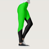 Flagge des grünen Anarchismus Leggings (Rechts)