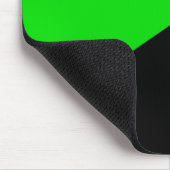 Flagge des grünen Anarchismus Mousepad (Ecke)