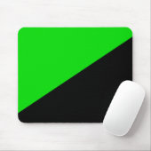 Flagge des grünen Anarchismus Mousepad (Mit Mouse)