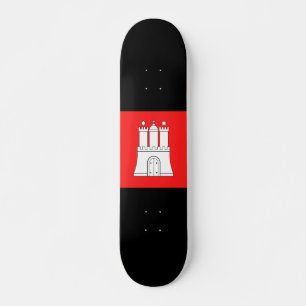 Flagge des Hamburger Skateboards
