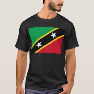 Flagge des Heiligen Kitts und Nevis T-Shirt