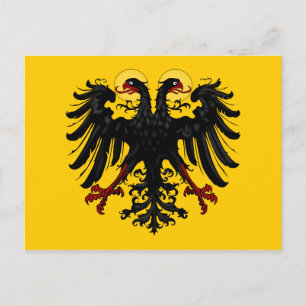 Flagge des Heiligen Römischen Reiches Postkarte
