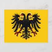 Flagge des Heiligen Römischen Reiches Postkarte (Vorderseite)