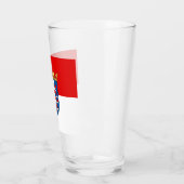 Flagge des hessischen Glases Glas (Links)