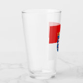 Flagge des hessischen Glases Glas (Rechts)