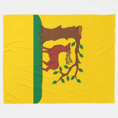 Flagge des historischen Landkreises der Berkshire Fleecedecke (Vorderseite (Horizontal))