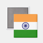 Flagge des Indischen Magnet (Vorderseite/Rückseite)