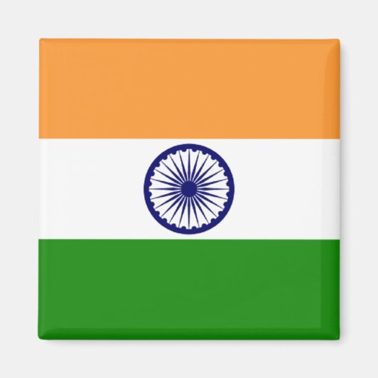 Flagge des Indischen Magnet (Vorne)