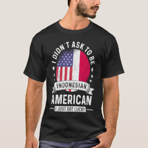 Flagge des indonesischen Patriot Grown Spaßes T-Shirt