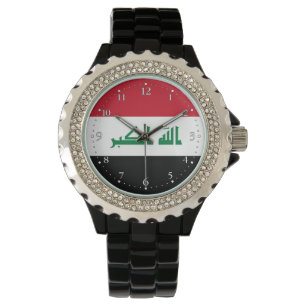 Flagge des Irak Armbanduhr