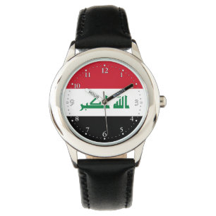 Flagge des Irak Armbanduhr