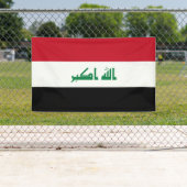 Flagge des Irak Banner (Insitu)