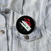 Flagge des Irak Button (Beispiel)