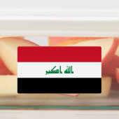 Flagge des Irak Etiketten (Befestigt)