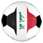 Flagge des Irak Fußball (Gedreht)