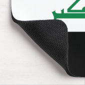 Flagge des Irak Mousepad (Ecke)