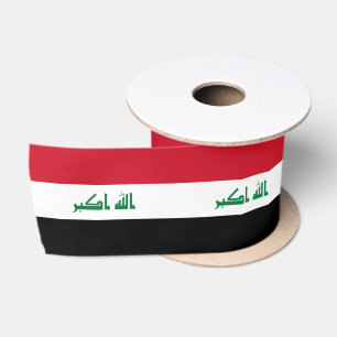 Flagge des Irak Satinband