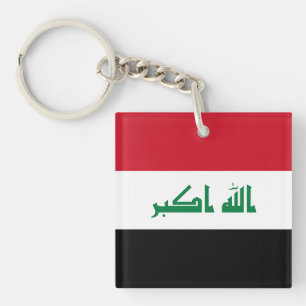 Flagge des Irak Schlüsselanhänger