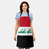 Flagge des Irak Schürze (Getragen)