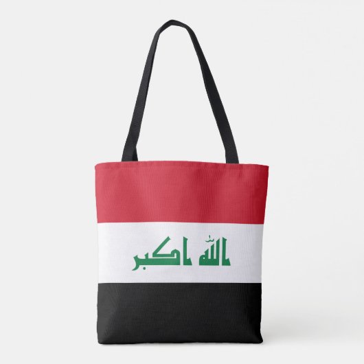 Flagge des Irak Tasche (Rückseite)