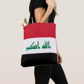 Flagge des Irak Tasche (Von Nahem)