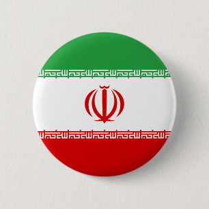 Flagge des Iran Button