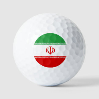 Flagge des Iran Golfball