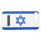 Flagge des Israelis Case-Mate iPhone Hülle (Rückseite (Horizontal))