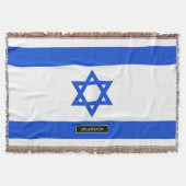 Flagge des Israelis Decke (Vorderseite)
